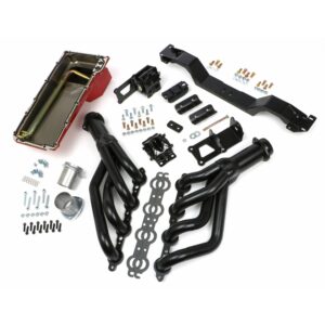 TRANS-DAPT PERFORMANCE PRODUCTS SWAP IN A BOX KIT-LS ENGINE INTO 75-81 F-BODY MANUAL TRANSMISSION W/BLACK HEADERS