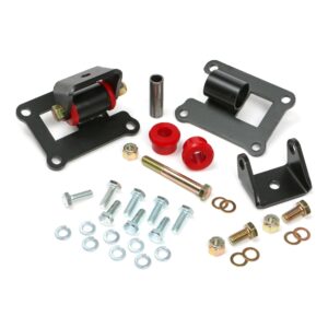 TRANS-DAPT PERFORMANCE PRODUCTS LS ENGINE SWAP MOUNT KIT; 67-72 CHEVY C10 GMC C15 TRUCKS & SUVS; POLYURETHANE