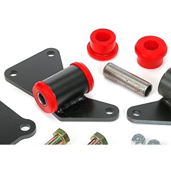 TRANS-DAPT PERFORMANCE PRODUCTS LS ENGINE SWAP MOUNT KIT; 73-87 CHEVY C10 GMC C15 TRUCKS & SUVS; POLYURETHANE