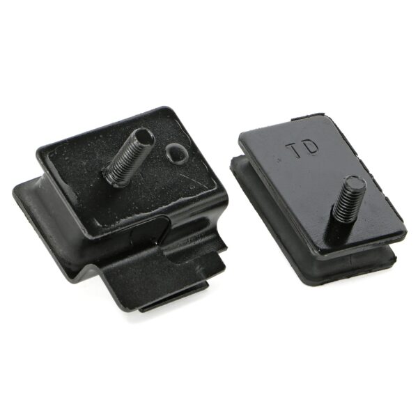 TRANS-DAPT PERFORMANCE PRODUCTS HEAVY-DUTY REPLACEMENT MOPAR MOTOR MOUNT PADS-(1-TALL INTERLOCKING AND 1-SHORT)