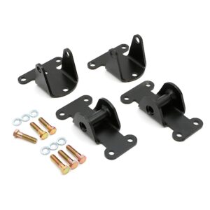 TRANS-DAPT PERFORMANCE PRODUCTS CHEVY ALL STEEL MOTOR MOUNTS WITH 2-9/32 IN. TALL AND 2-3/8 IN. WIDE TABS- FRAME AND ENGINE MOUNT KIT