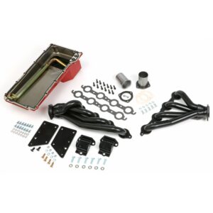 TRANS-DAPT PERFORMANCE PRODUCTS 64-67 CHEVELLE, MALIBU, EL CAMINO LS SWAP IN A BOX KIT; CHEVROLET A-BODY ONLY-UNCOATED HEADERS (SUPERCEDES #45921)