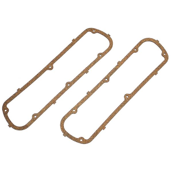 TRANS-DAPT PERFORMANCE PRODUCTS VALVE COVER GASKETS; STANDARD-DUTY; FORD 260-289-302-351W- CORK/RUBBER NITRILE