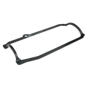 TRANS-DAPT PERFORMANCE PRODUCTS 1986-02 SB CHEVY OIL PAN GASKET SET; RUBBER ; 1PC REAR MAIN SEAL