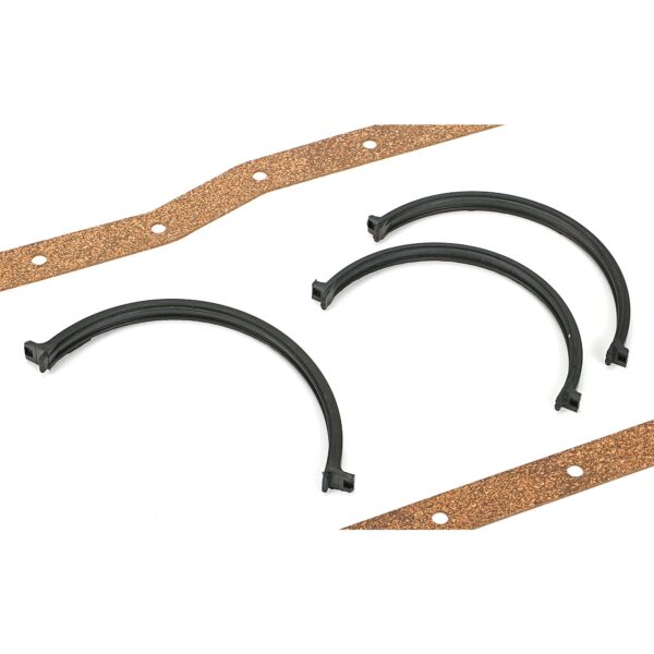 TRANS-DAPT PERFORMANCE PRODUCTS REPLACEMENT OIL PAN GASKET FOR HAMBURGER'S OIL PAN NUMBERS- 3080, 3090