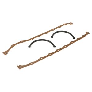 TRANS-DAPT PERFORMANCE PRODUCTS FORD 351C-351M-400M OEM STYLE REPLACEMENT OIL PAN GASKET- CORK RAILS AND RUBBER END SEALS