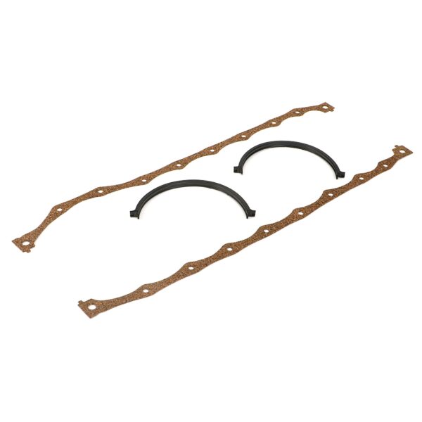 TRANS-DAPT PERFORMANCE PRODUCTS FORD 351C-351M-400M OEM STYLE REPLACEMENT OIL PAN GASKET- CORK RAILS AND RUBBER END SEALS