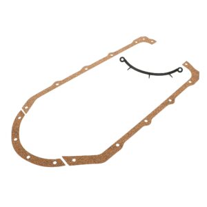 TRANS-DAPT PERFORMANCE PRODUCTS PONTIAC 350-455 OEM STYLE REPLACEMENT OIL PAN GASKET- CORK RAILS AND RUBBER END SEALS
