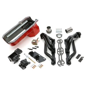 TRANS-DAPT PERFORMANCE PRODUCTS SWAP IN A BOX; 4WD 1986-00 S10; FACTORY HEADS UNCOATED