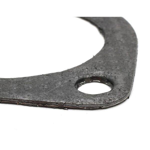 TRANS-DAPT PERFORMANCE PRODUCTS 2-1/2" TRIANGULAR 3-HOLE COLLECTOR GASKET; 1/16" HI-TEMP MATERIAL (EA.)