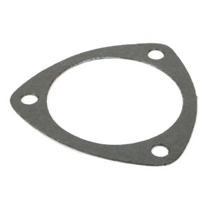 TRANS-DAPT PERFORMANCE PRODUCTS 3-1/2" TRIANGULAR 3-HOLE COLLECTOR GASKET; 1/16" HI-TEMP MATERIAL (EA.)