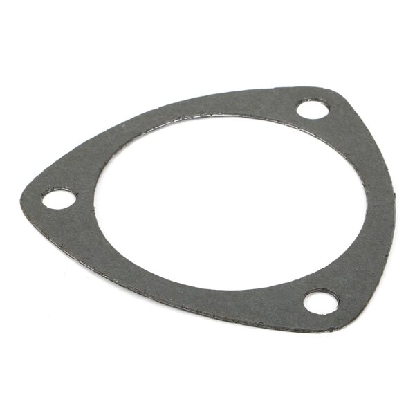TRANS-DAPT PERFORMANCE PRODUCTS 3-1/2" TRIANGULAR 3-HOLE COLLECTOR GASKET; 1/16" HI-TEMP MATERIAL (EA.)
