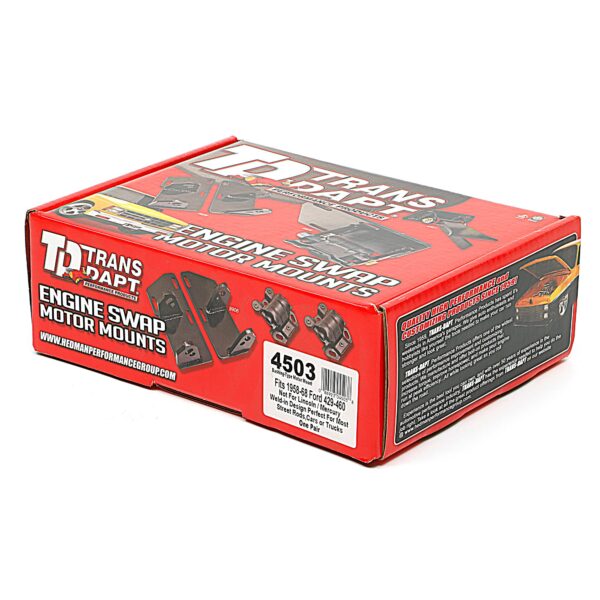 TRANS-DAPT PERFORMANCE PRODUCTS FORD 429-460 UNIVERSAL STREET ROD BUSHING STYLE MOUNTS