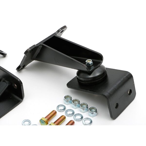 TRANS-DAPT PERFORMANCE PRODUCTS BOLT-IN, BISCUIT STYLE MOTOR MOUNTS. CHEVY/GM LS1/LS6/VORTEC 4.8, 5.3, 6.0L WITH 27 IN.-33 IN. FRAMERAILS