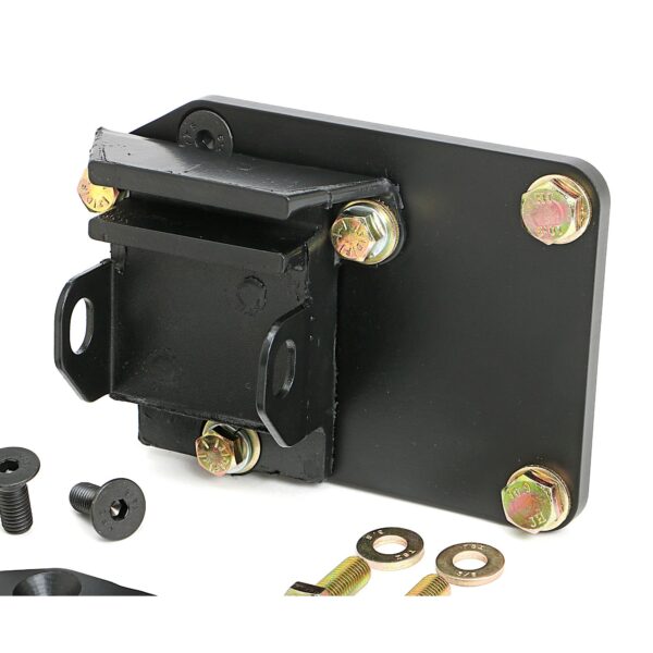 TRANS-DAPT PERFORMANCE PRODUCTS ENGINE SWAP MOUNTS; LT (GEN5) IN SB CHEVY CAR CHASSIS; 5/8 IN. FORWARD; RUBBER PADS