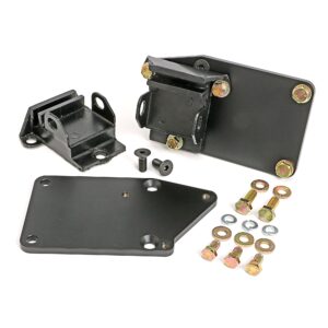 TRANS-DAPT PERFORMANCE PRODUCTS ENGINE SWAP KIT; LT (GEN5) INTO SB CHEVY CAR CHASSIS; 5/8 IN. REARWARD; RUBBER PADS
