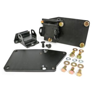 TRANS-DAPT PERFORMANCE PRODUCTS ENGINE SWAP KIT; LT (GEN5) IN SB CHEVY CAR CHASSIS; 1-1/8 IN. REARWARD; RUBBER PADS