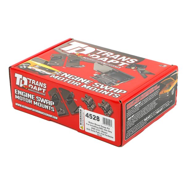 SOLID MOUNT KIT- CHEVY 283-350 into S10 , S15 (2WD) - Motor Mount Kit