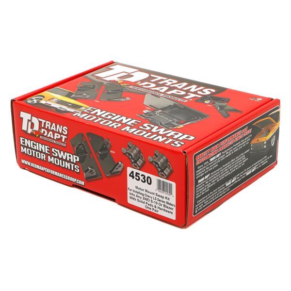 SOLID MOUNT KIT- CHEVY LS Series in S10, S15 (2WD)- Motor Mount Kit