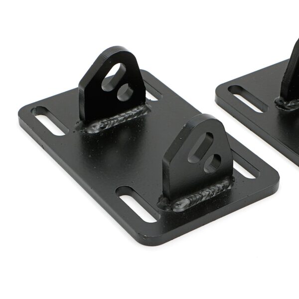 TRANS-DAPT PERFORMANCE PRODUCTS CHEVY LS SERIES INTO S10, S15 (2WD) - MOTOR MOUNT PLATES ONLY