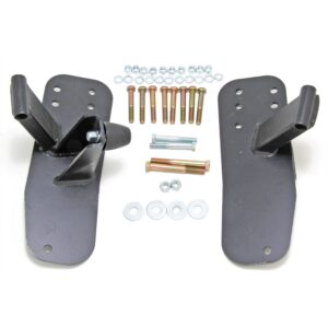 TRANS-DAPT PERFORMANCE PRODUCTS CHEVY V8 OR V6 INTO 1976-86 JEEP CJ SERIES- MOTOR MOUNT PLATES ONLY