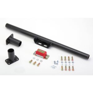 TRANS-DAPT PERFORMANCE PRODUCTS TRANSMISSION CROSSMEMBER WITH POLYURETHANE PAD; UNIVERSAL FIT; 26 IN. TO 36 IN. FRAMERAIL WIDTH; NO DROP DISTANCE