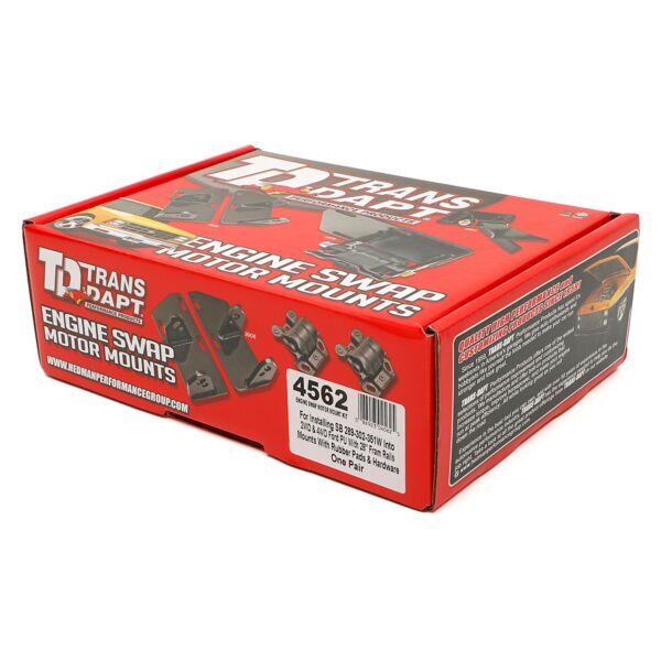 TRANS-DAPT PERFORMANCE PRODUCTS FORD 289, 302, 351W INTO FORD PICKUP (2WD AND 4WD)- UNIVERSAL MOTOR MOUNT KIT