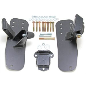 TRANS-DAPT PERFORMANCE PRODUCTS CHEVY V8 OR V6 INTO 1976-86 JEEP CJ SERIES- MOTOR MOUNT KIT