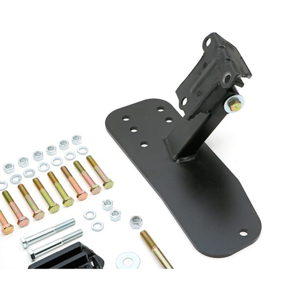 TRANS-DAPT PERFORMANCE PRODUCTS CHEVY V8 OR V6 INTO 1976-86 JEEP CJ SERIES- MOTOR MOUNT KIT