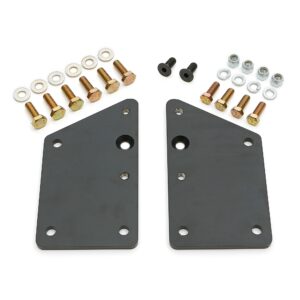 TRANS-DAPT PERFORMANCE PRODUCTS CHEVY LS SERIES ENGINE INTO SB CHEVY CHASSIS (FACTORY LOCATION)- MOTOR MOUNT PLATES ONLY