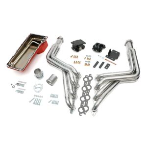 Engine SWAP-IN-A-BOX KIT; LS in 68-72 GM A-Body; 4L60/70E- Long HTC Headers