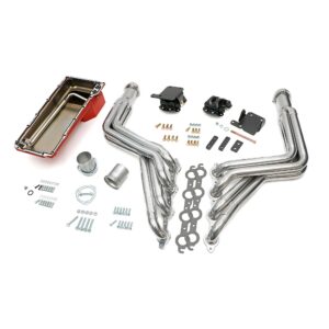 Engine SWAP-IN-A-BOX KIT; LS in 68-72 GM A-Body; TH350/TH400- Long HTC Headers