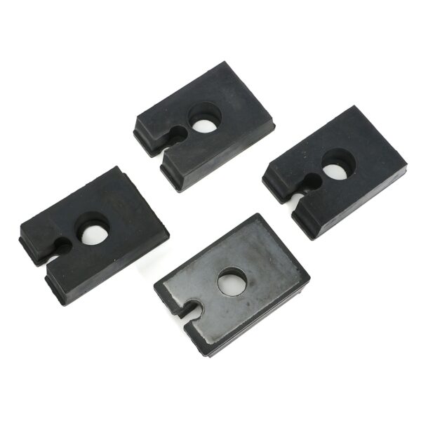 TRANS-DAPT PERFORMANCE PRODUCTS CHEVY VEGA / PONTIAC ASTRE V8 ENGINE SWAP MOTOR MOUNT PADS ONLY. FOR USE WITH TRANS-DAPT #4686