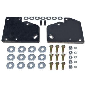 TRANS-DAPT PERFORMANCE PRODUCTS CHEVY 283-350 OR LT1 INTO S10, S15 (2WD) WITH TH350- MOTOR MOUNT PLATES ONLY