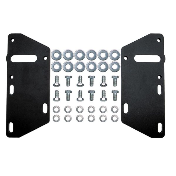 TRANS-DAPT PERFORMANCE PRODUCTS CHEVY 283-350 OR LT1 INTO S10, S15 4.3L (2WD) WITH TH350- MOTOR MOUNT PLATES ONLY