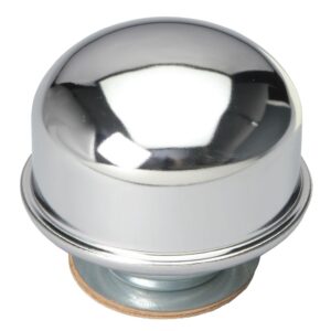 TRANS-DAPT PERFORMANCE PRODUCTS 2-3/8 IN. DIAMETER TWIST-IN STYLE BREATHER CAP- CHROME