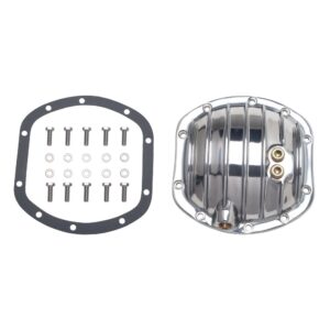 TRANS-DAPT PERFORMANCE PRODUCTS DANA 25-27-30 (10 BOLT), POLISHED ALUMINUM DIFFERENTIAL COVER KIT