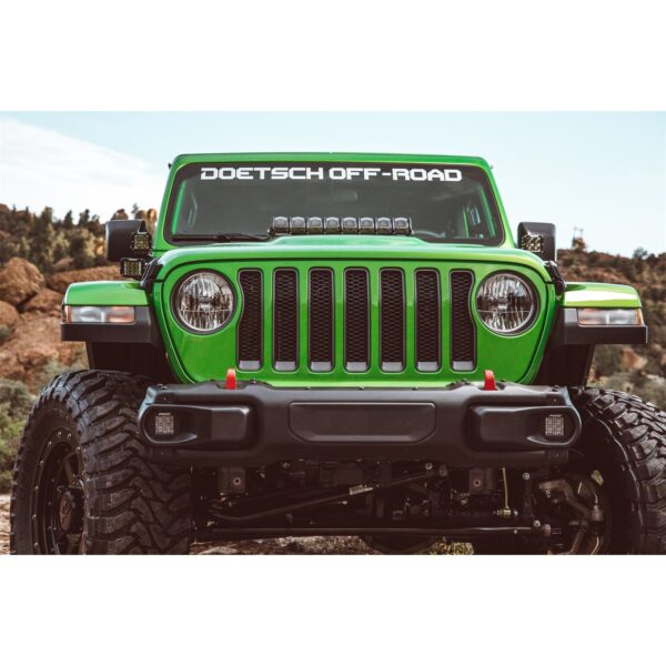 RIGID 2018-2021 Jeep Wrangler JL Adapt Hood Mount, Fits 20 Inch Adapt LED Light