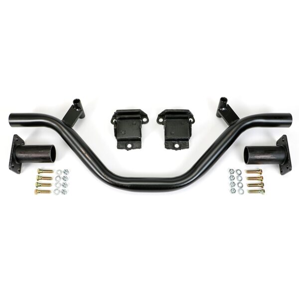TRANS-DAPT PERFORMANCE PRODUCTS CHEVY BB UNIVERSAL CROSSMEMBER MOUNT KIT. 24 IN. TO 37 IN. FRAMERAIL WIDTH. 16-1/8 IN. BETWEEN PERCHES