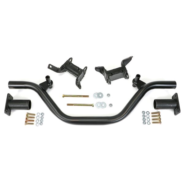 TRANS-DAPT PERFORMANCE PRODUCTS SB FORD UNIVERSAL CROSSMEMBER MOUNT KIT. 24 IN. TO 37 IN. FRAMERAIL WIDTH. 17-1/4 IN. BETWEEN PERCHES