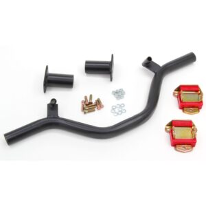 TRANS-DAPT PERFORMANCE PRODUCTS CHEVY BB UNIVERSAL CROSSMEMBER MOUNT KIT WITH POLYURETHANE PADS; 24 IN. TO 37 IN. FRAMERAIL WIDTH. 16-1/8 IN. BETWEEN PERCHES