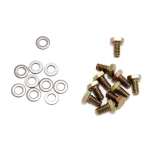 TRANS-DAPT PERFORMANCE PRODUCTS TIMING CHAIN COVER BOLTS (ZINC)- CHEVY 4.3L V6 OR SB CHEVY 283-400