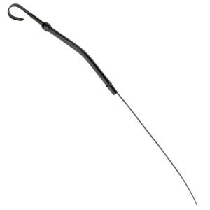 TRANS-DAPT PERFORMANCE PRODUCTS 19 IN. LONG, OEM REPLACEMENT BLACK OIL PAN DIPSTICK; FITS 1955-79 CHEVY 283-350