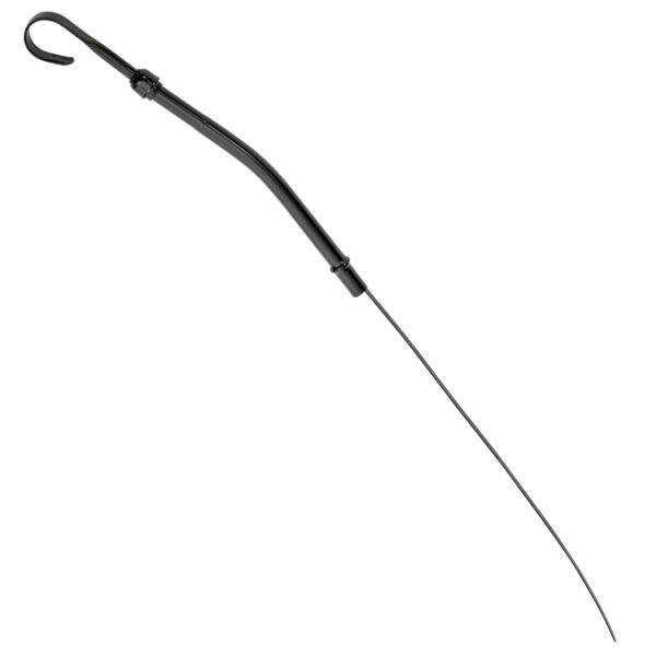 TRANS-DAPT PERFORMANCE PRODUCTS 19 IN. LONG, OEM REPLACEMENT BLACK OIL PAN DIPSTICK; FITS 1955-79 CHEVY 283-350