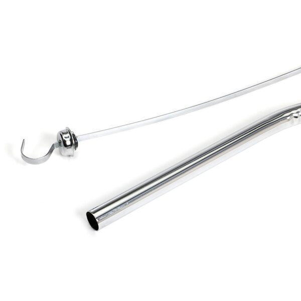 TRANS-DAPT PERFORMANCE PRODUCTS 34 IN. CHROME TRANSMISSION DIPSTICK AND TUBE FOR GM TH350