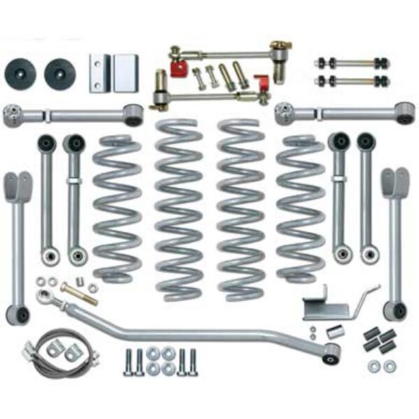 Extreme-Duty Long Arm Rear Tri-Link Suspension Upgrade Kit