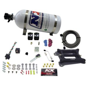 Nitrous Express 4150 4-BBL/ALCOHOL (100-200-300-400-500HP) WITH 10LB BOTTLE