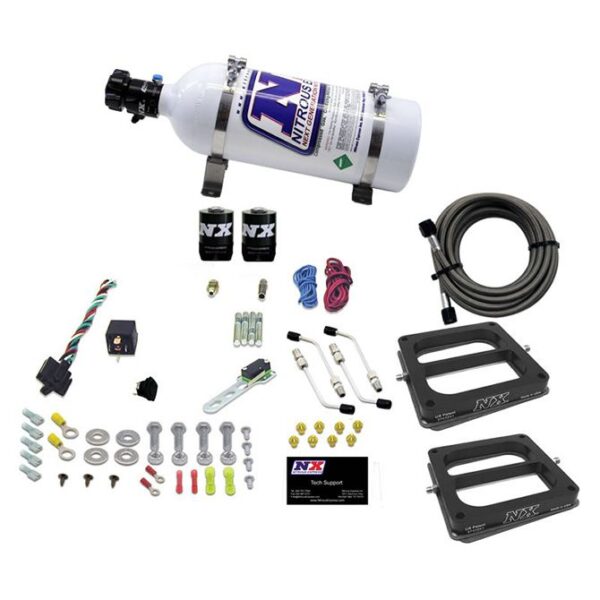 Nitrous Express DUAL DOM/GAS (100-200-300-400-500HP) WITH 5LB BOTTLE