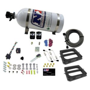 Nitrous Express DUAL DOM/GAS (100-200-300-400-500HP) WITH 10LB BOTTLE