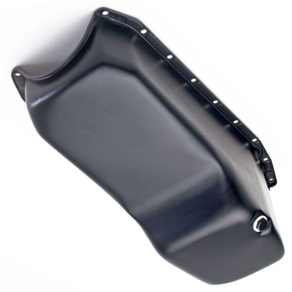 TRANS-DAPT PERFORMANCE PRODUCTS 1980-85 CHEVY 305-350 OEM STYLE OIL PAN- ASPHALT BLACK (4 QTS.)